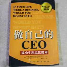 做自己的CEO:成功生涯最佳规划:would you invest in it? 封面有破损