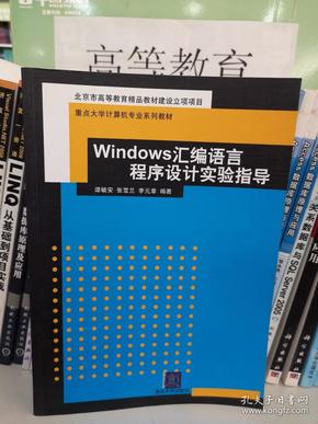 重点大学计算机专业系列教材：Windows汇编语言程序设计实验指导