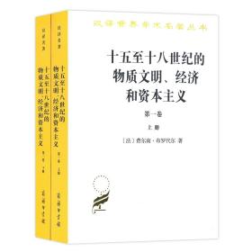 十五至十八世纪的物质文明、经济和资本主义（第一卷）：日常生活的结构 ：可能和不可能