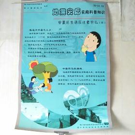 2开宣传画:地震灾后实用科普知识 安置区生活应注意什么（四）