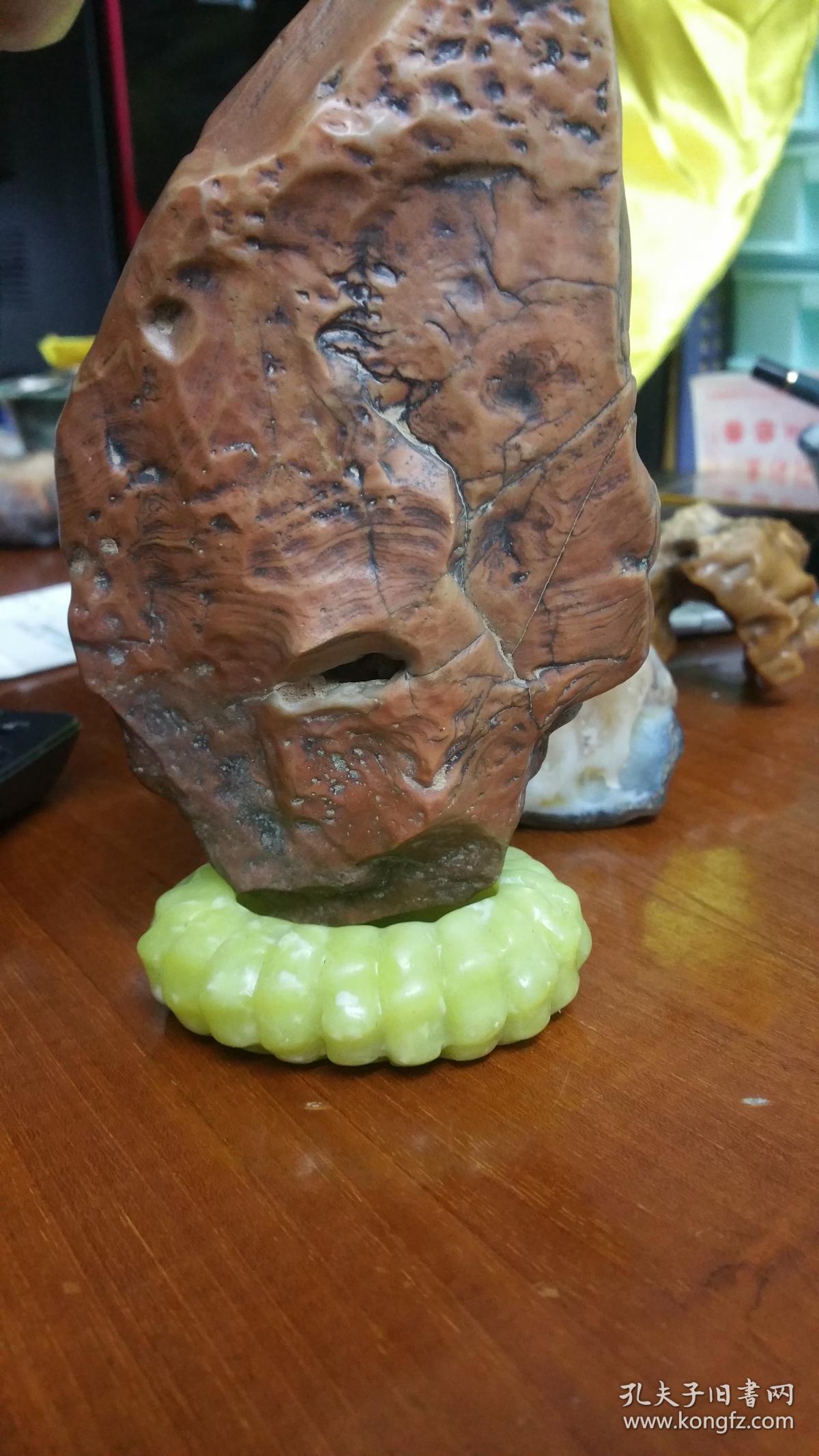 天然戈壁石人物形象