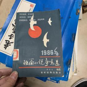 1986短篇小说争鸣