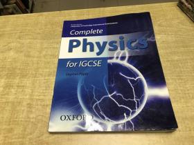 complete physics  for  igcse  2007年版本  保证正版  英语原版     略 有  水迹  D33