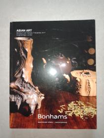 2017年Bonhams拍卖图录，ASIAN ART 16开铜版纸