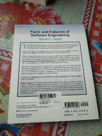 Facte and Fallacies of Software Engineering 软件工程的事实与谬误 英文版。