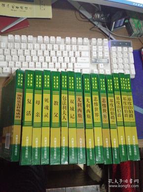 世界文学名著书林【双城记、母亲、死魂灵、包法利夫人、教父、复活、 钢铁是怎样炼成的、尤利西斯上下册、悲惨世界上下册、基督山伯爵1.2.3.4】15册