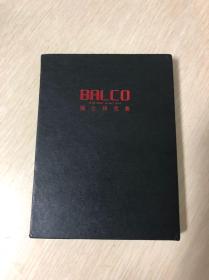 黄宗泽写真 代言balco拜戈表小册子 绝版收藏 tvb