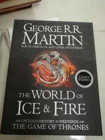 全新英文原版 THE WORLD OF ICE AND FIRE 冰与火的世界 官方设定集 精装收藏版 权利的游戏 大开本