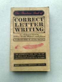 THE BANTAM BOOK OF CORRECT LETTER WRITING