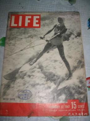 LIFE   FEBRUARY 17,1947   寿命            [美国1947年 大八开 画册 天津民国日报社钤印藏本]