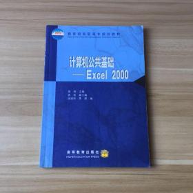 计算机公共基础:Excel 2000