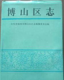博山区志 山东人民出版社 1990版 正版