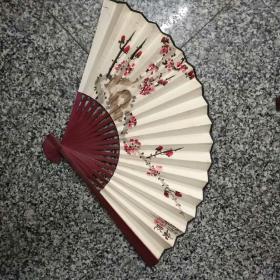 手绘原作扇面10幅合售（有山阴    承汉   3幅）等作品共10件合售，9品