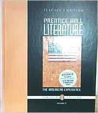 Prentice Hall Literature Volume 2 Teacher's Edition Grade Nine