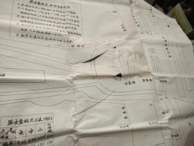 北京市东风市场印，衣服裁剪图八大张。109/77