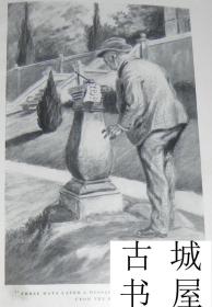 稀缺《福尔摩斯的回归 》 大量版画插图，1905年出版，精装