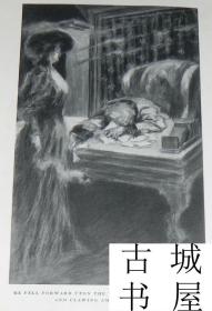 稀缺《福尔摩斯的回归 》 大量版画插图，1905年出版，精装