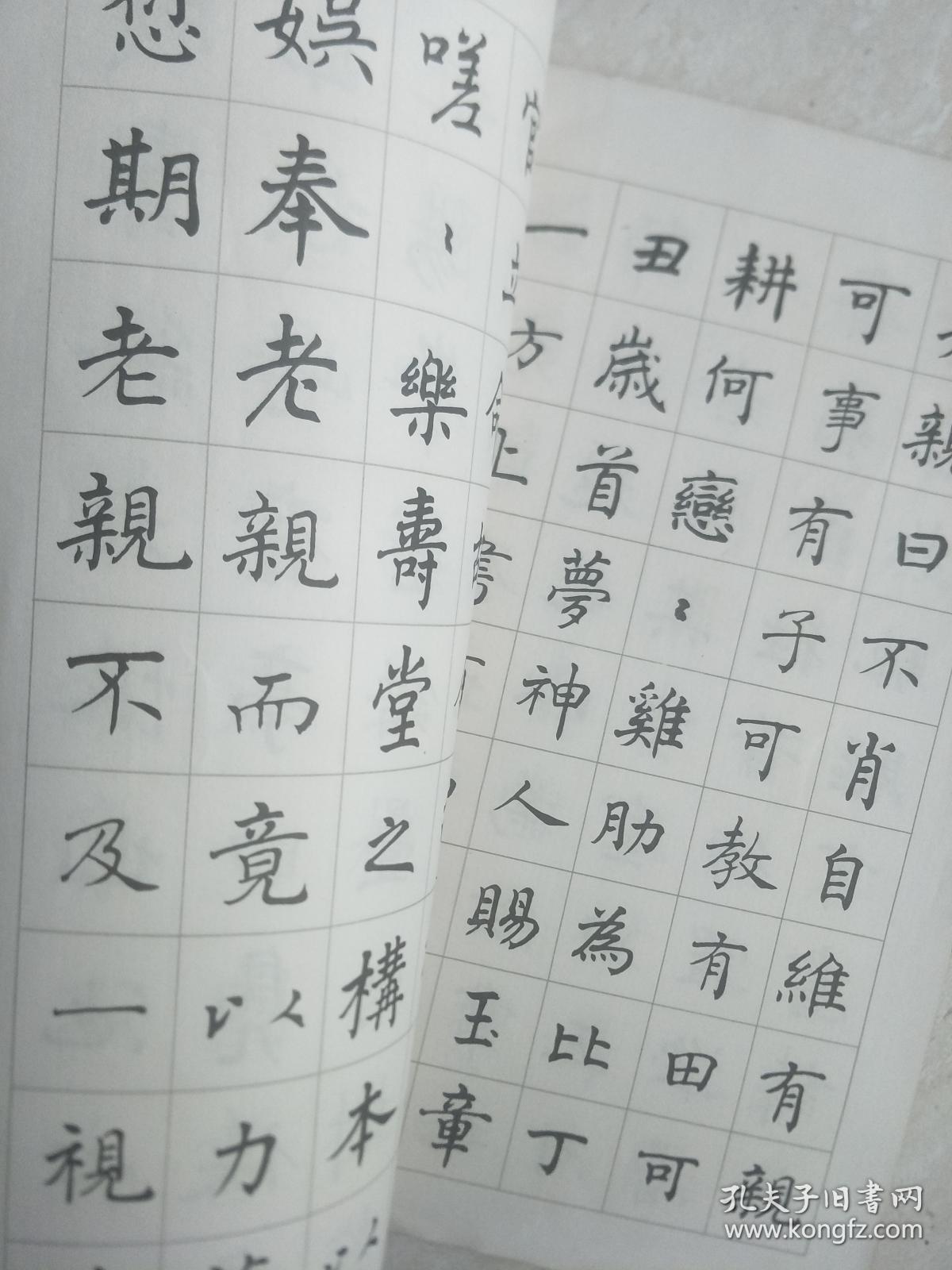 《潘伯鹰楷书豫园记》1983年一版一印经典老字帖！