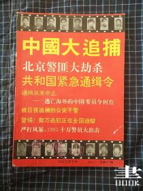中国大追捕 纪实文学专号 1994.1