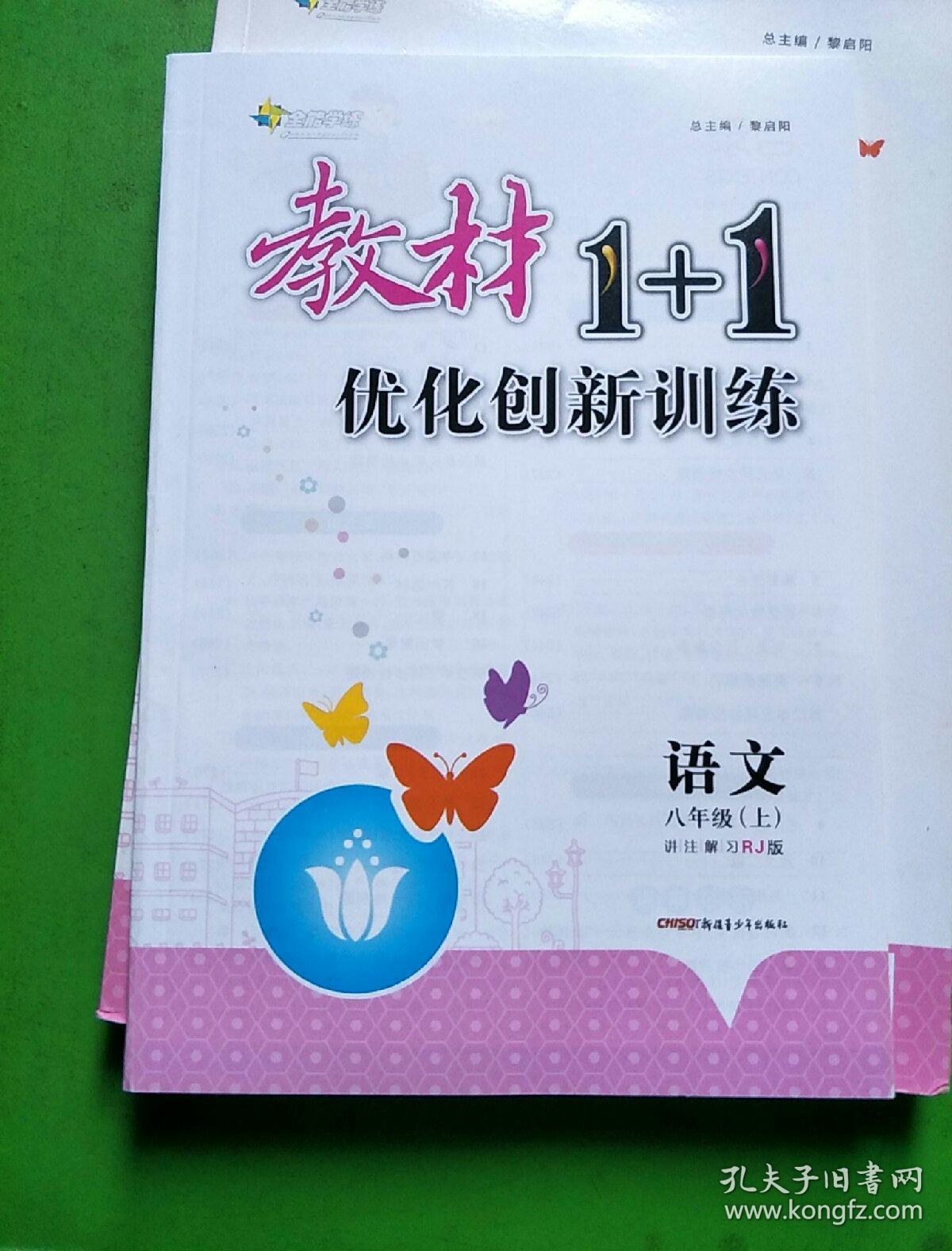 教材1+1同步讲习：语文（八年级上 RJ版 创新彩绘本）