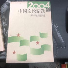 2004年中国文论精选