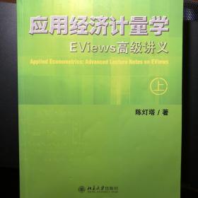 应用经济计量学：EViews高级讲义(上、下册)