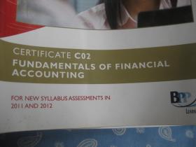 CIMA PRACTICE&REVISION KIT  CERTIFICATE C02 FUNDAMENTALS OF FINANCIAL ACCOUNTIHG