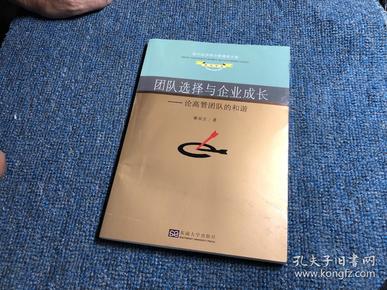 团队选择与企业成长：论高管团队的和谐/现代经济学与管理学文库·学术书系