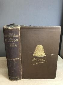 The Poetical Works of John Milton with Memoir 有掉页现象 但是完整 扉页不完整 19.5*14.5cm