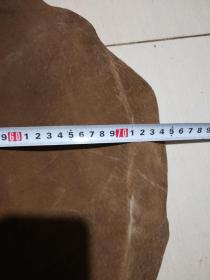 收来的罗汉牛皮画全手工绘画