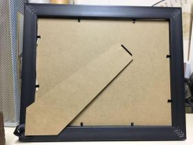 欧洲版画 农庄风车 凹板钢版画 带镜框可摆可挂