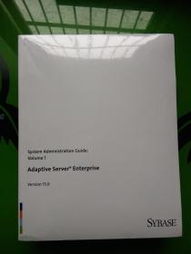 SYSTEM ADMINISTRATION GUIDE VOLUME  1   2    系统管理指南卷  1和2  两册全  英文原本  没有拆封  adaptive server  enterprist version