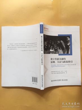 数字普惠金融的原则、方法与政策指引/数字普惠金融译丛