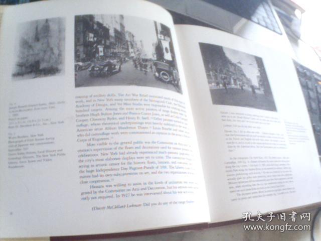 The Flag Paintings Of Childe Hassam（英文原版精装有书衣）