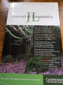 《Journal of Linguistics》July2014