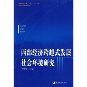 西部经济跨越式发展社会环境研究