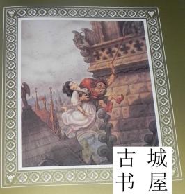 稀缺，限量签名版，《巴黎圣母院的艺术》精美彩色插图，1996年出版，精装