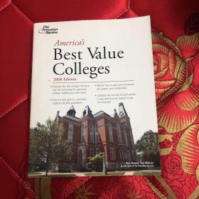 【现货】America's Best Value Colleges, 2008 Edition【英文版】