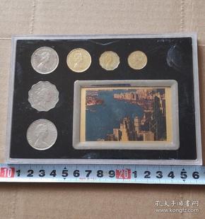 带册香港随机版女王6枚套纪念币(5.2.1元5.2.1豪)硬币钱币收藏