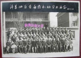 老照片：河南许昌——许昌地区首届药剂班，1982年（肯定有许多有名药剂师）