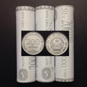 【亚洲】越南200盾外国硬币单枚硬币全新未流通2003年KM#71