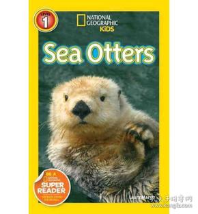英文原版National Geographic Kids Readers:SeaOtters海獭 国家地理分级阅读Level 1