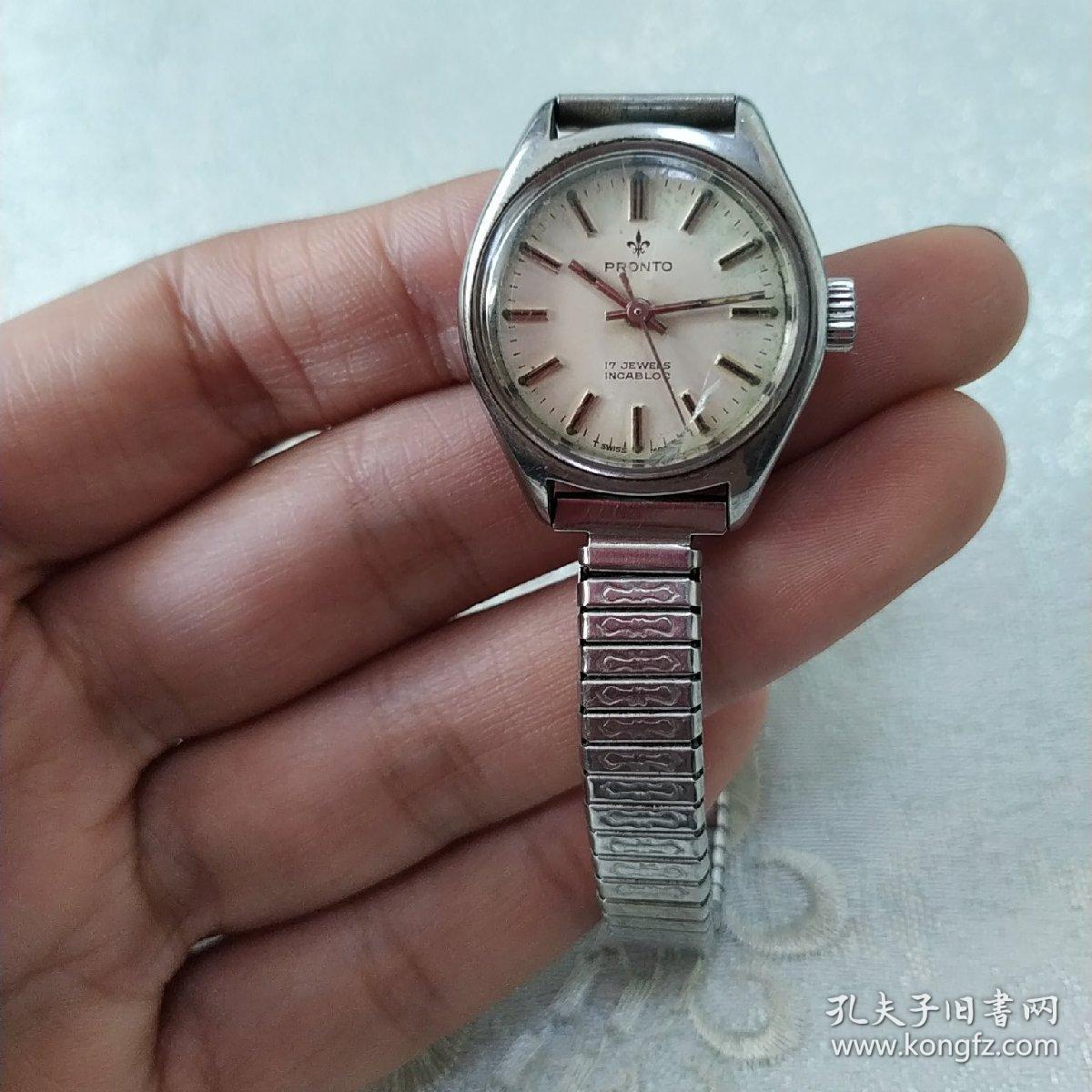 老款瑞士表——百浪多机械表