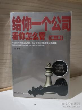 给你一个公司，看你怎么管2