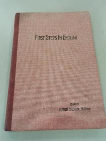 first steps in English