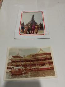 1977年台北，旅泰彩色照片两张