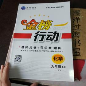 金榜行动  新教案+ 教师用书 化学 九年级（上） B 无光盘