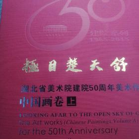 《极目楚天舒～湖北省美术院建院50周年美术作品集》全13册+《图片纪实卷》一册，净重42公斤