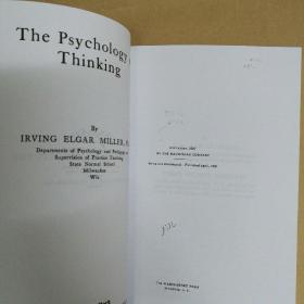 思维心理学 The Psychology of Thinking