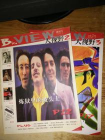 大视野2001.2创刊号+2001.3【2本合售】